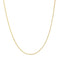 Gold Flat S Link Chain Necklace